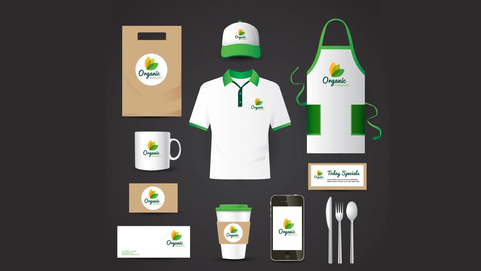 Restaurant brand identity